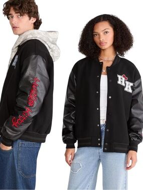 NWOT Hello Kitty Varsity Bomber Jacket